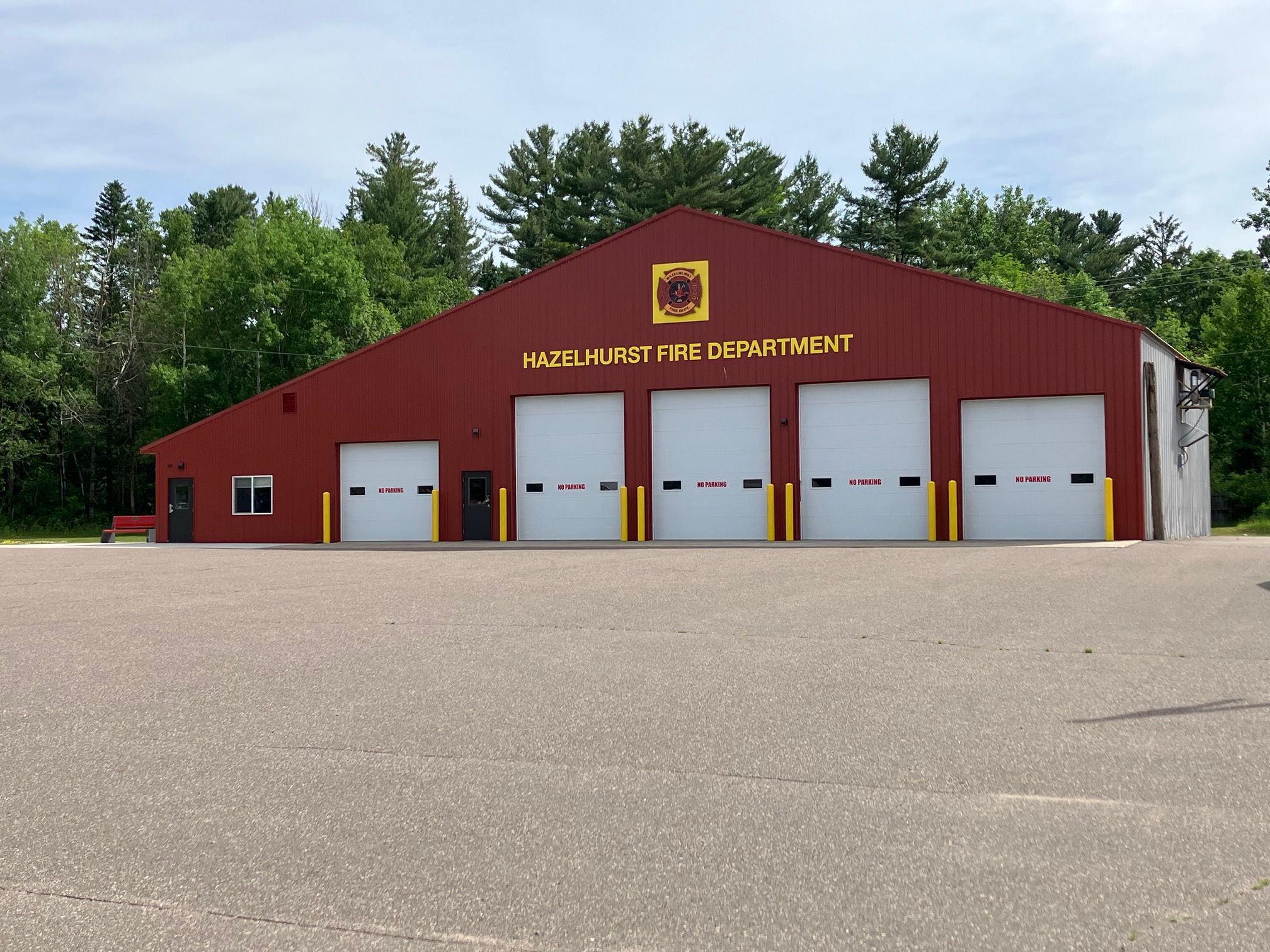 The current Town of Hazelhurst fire department building
